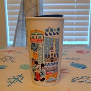2018 Starbucks Disney Magic Kingdom Tumbler - White